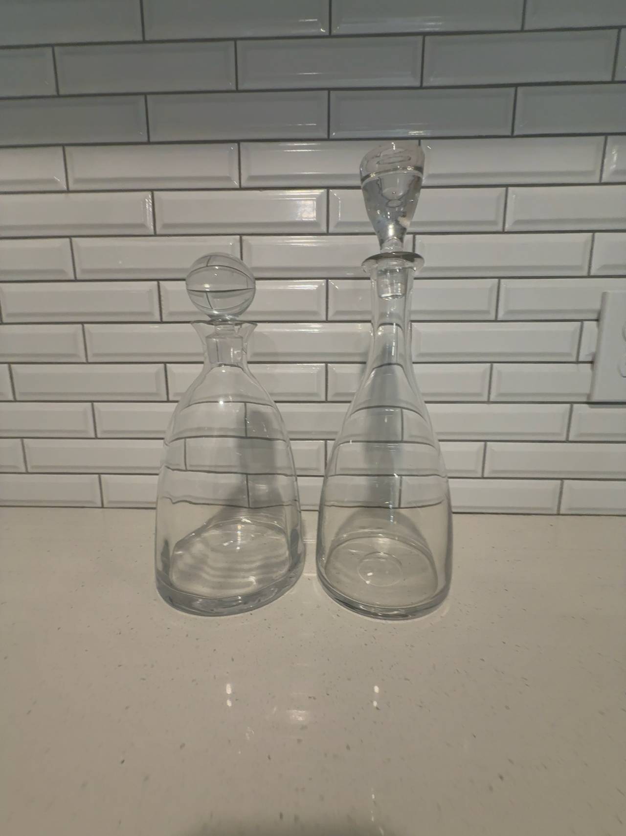 William Yeoward Geneviere Crystal Bottle Decanter with Stopper