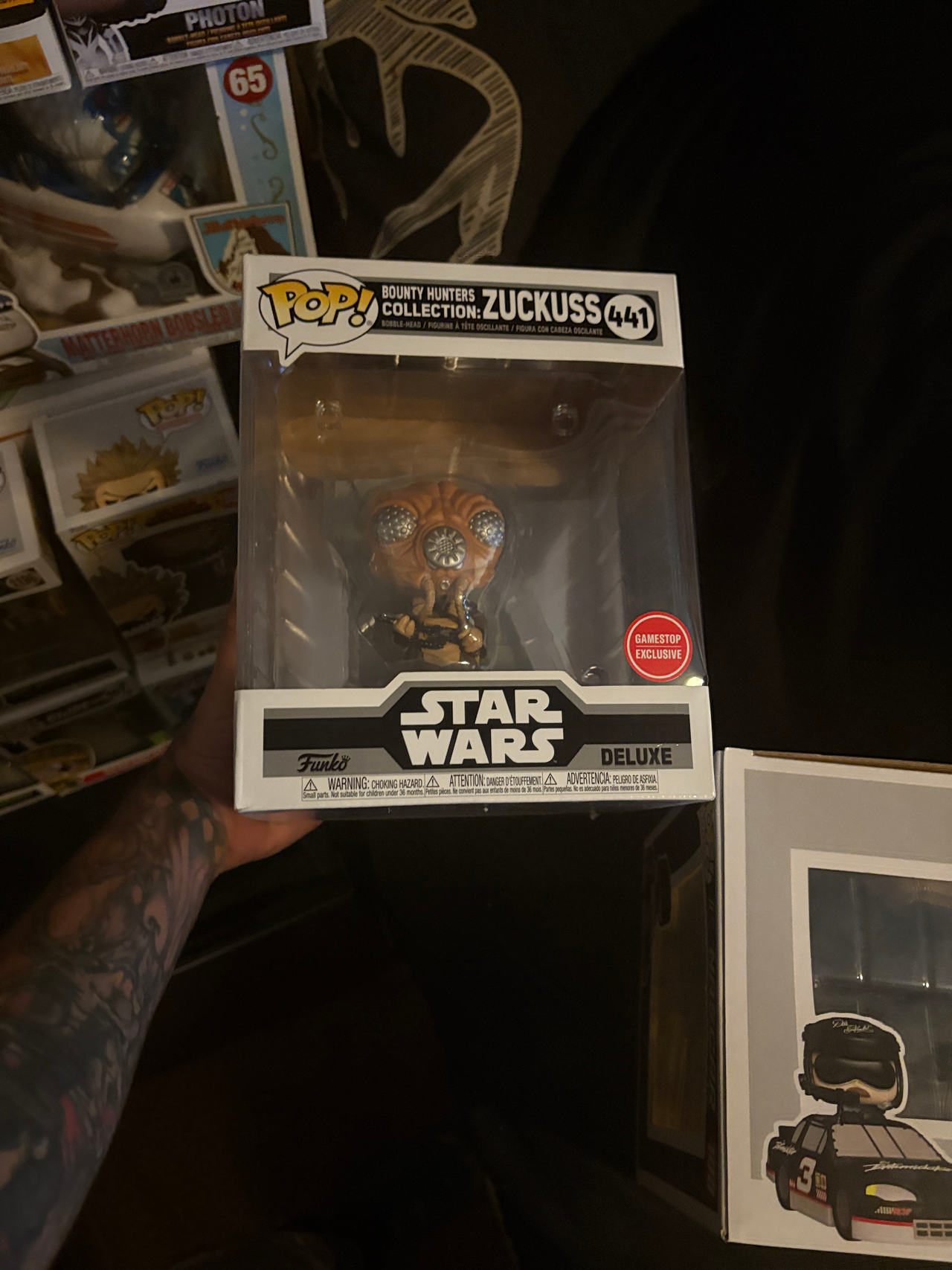 Funko Pop! Star Wars Bounty Hunters Collection: Zuckuss #441 (Deluxe)