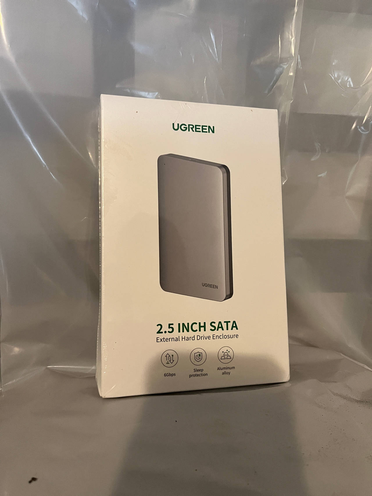 UGREEN 2.5 Inch SATA External Hard Drive Enclosure