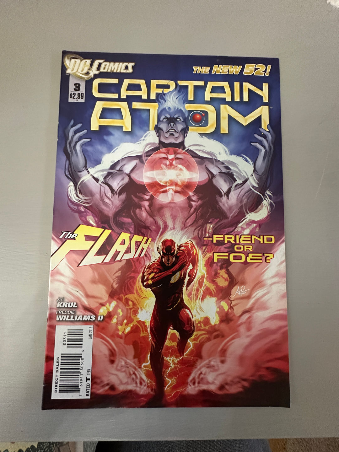 Captain Atom #3 (The New 52)
