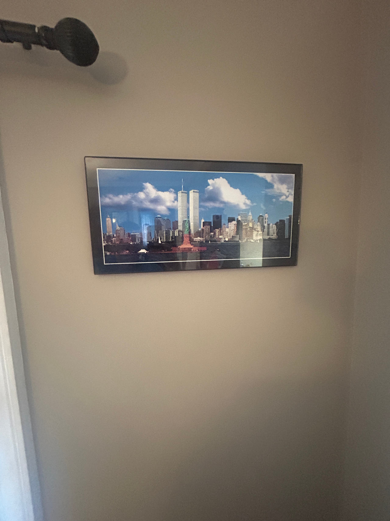 Framed New York City Skyline Poster