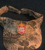 Lone Star Beer GameGuard Camo Visor Hat - Image 1