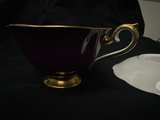 Royal Albert Provincial Flowers Purple Violet Teacup and Saucer - Image 3