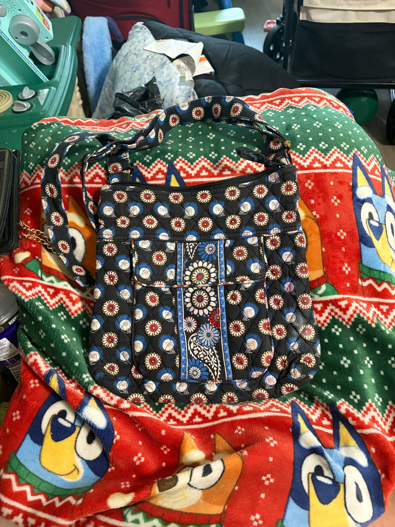 Vera Bradley Quilted Hipster Crossbody Bag