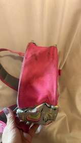 Pottery Barn Kids Mackenzie Rainbow Zebra Backpack - Image 4