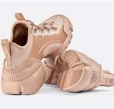 Like New Nude Dior D-Connect Sneakers Size 38 1/2! - Image 1