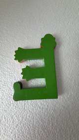 Sevi Wooden Letter E Clown Vintage - Image 3