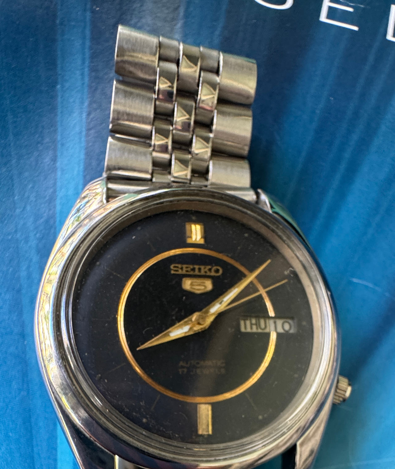 Seiko 5 Automatic 17 Jewels Vintage Watch