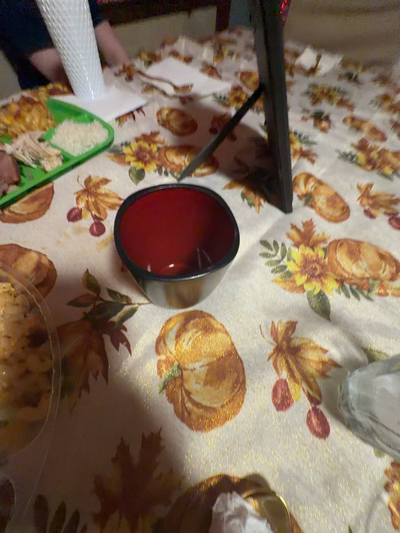 Anchor Hocking Ruby Red Footed Tumbler
