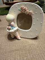 Vintage Ceramic Ballerina Picture Frame - Image 1