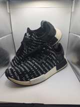 adidas NMD R1 The Brand With The 3 Stripes Black Sz 8 - Image 5