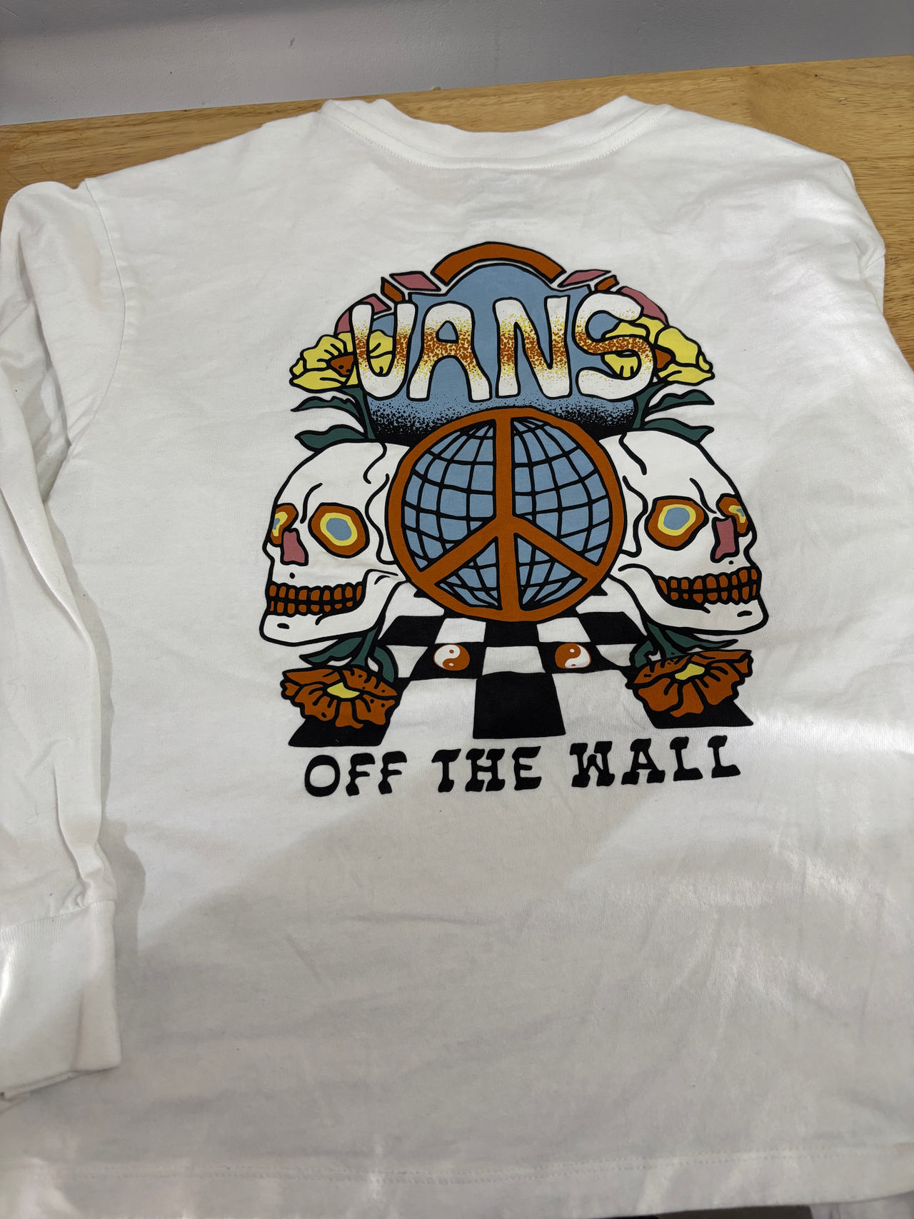 Vans Off The Wall Long Sleeve T-Shirt