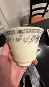 Minton Bellemeade Blue Floral Tea Cup - Image 2