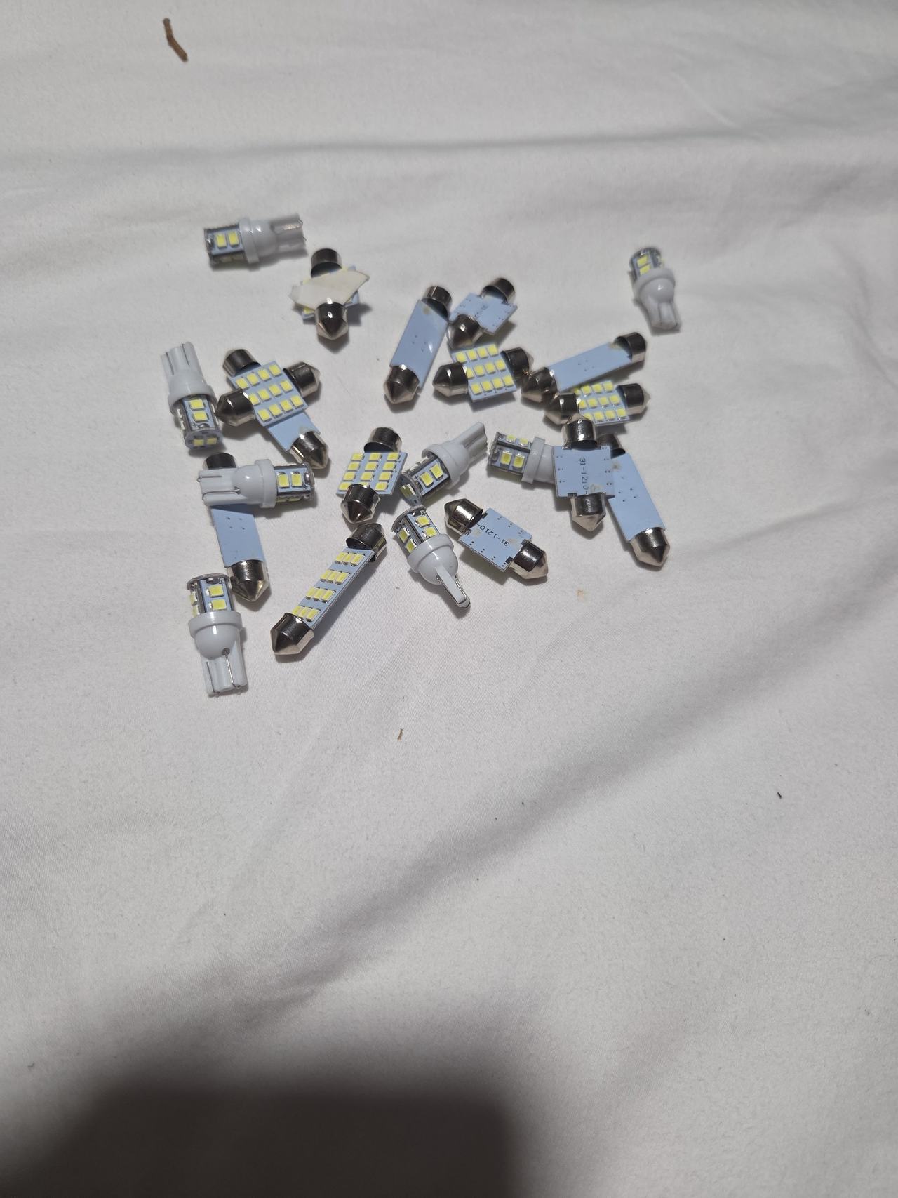 Universal LED Car Interior Light Bulb Set