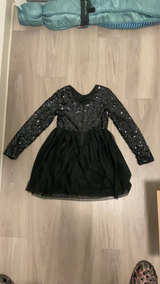 Cat & Jack Girls' Long Sleeve Sequin Tulle Dress - Image 2