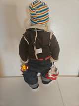 Hipster Santa Claus Standing Figurine - Image 3