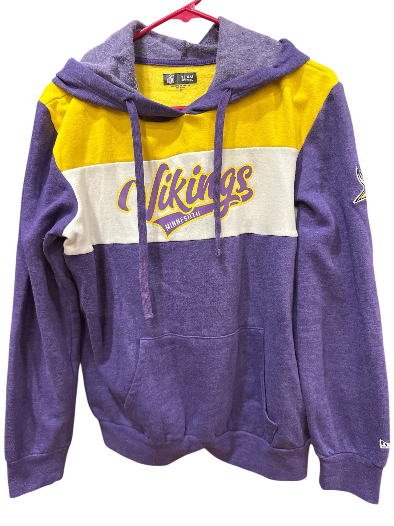 New Era Minnesota Vikings Colorblock Hoodie