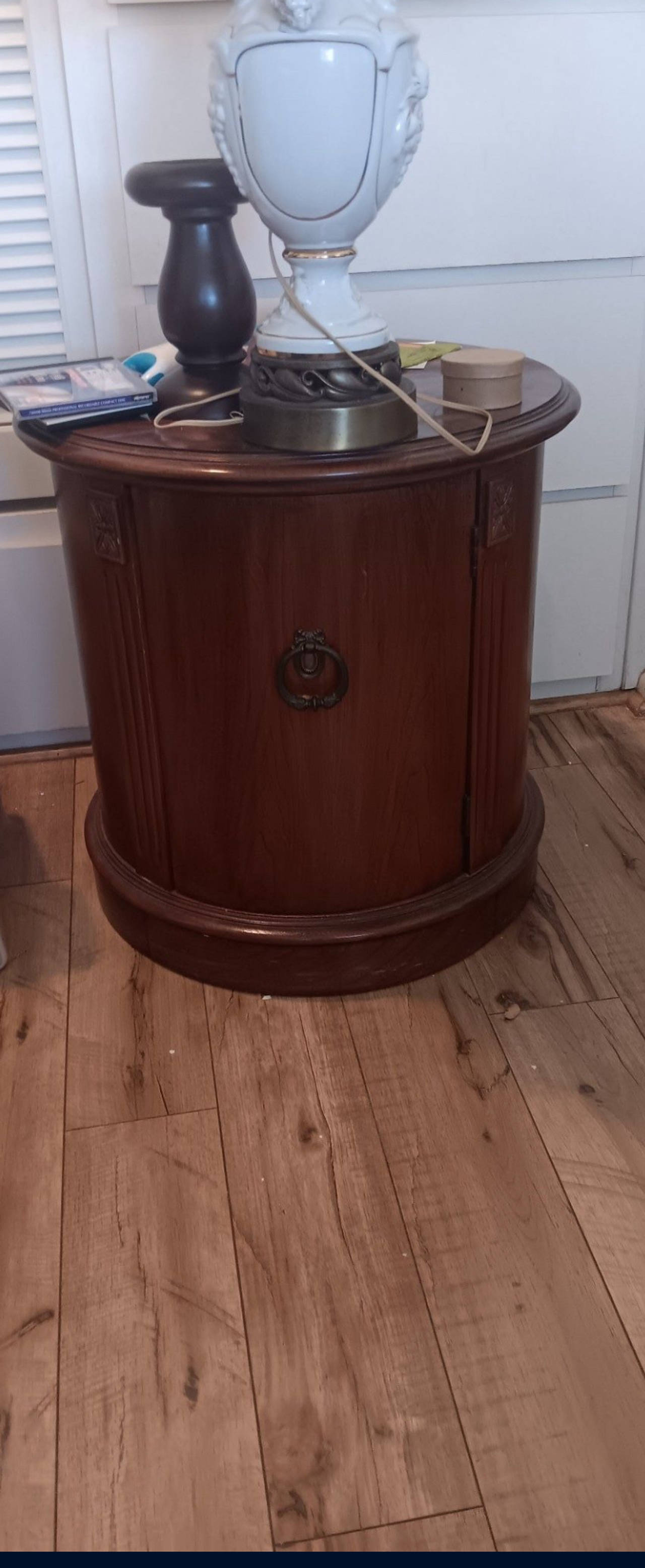 Vintage Drum Table