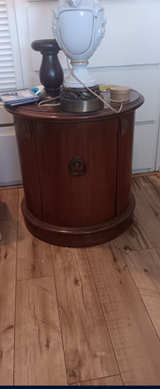 Vintage Drum Table - Image 1