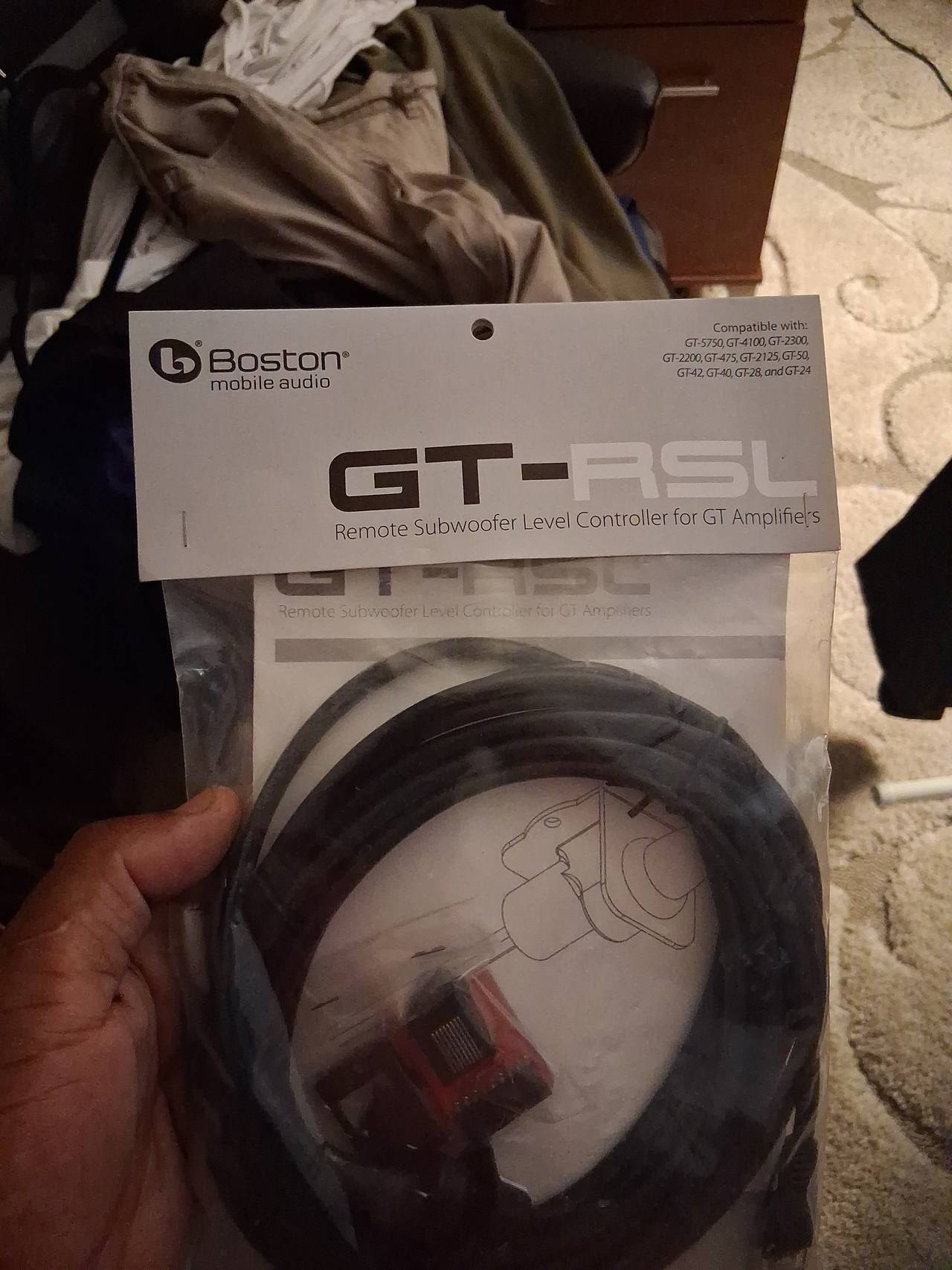 Boston Acoustics GT-RSL Remote Subwoofer Level Controller