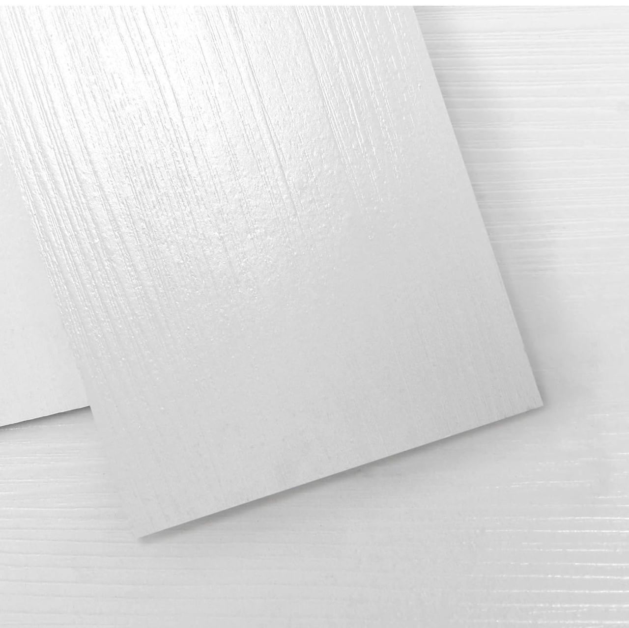 NEW Art3d Peel and Stick WHITE WOOD Rigid Vinyl Plank Flooring 36 pack