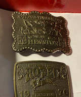 Hesston 1987 National Finals Rodeo Belt Buckle - Image 3