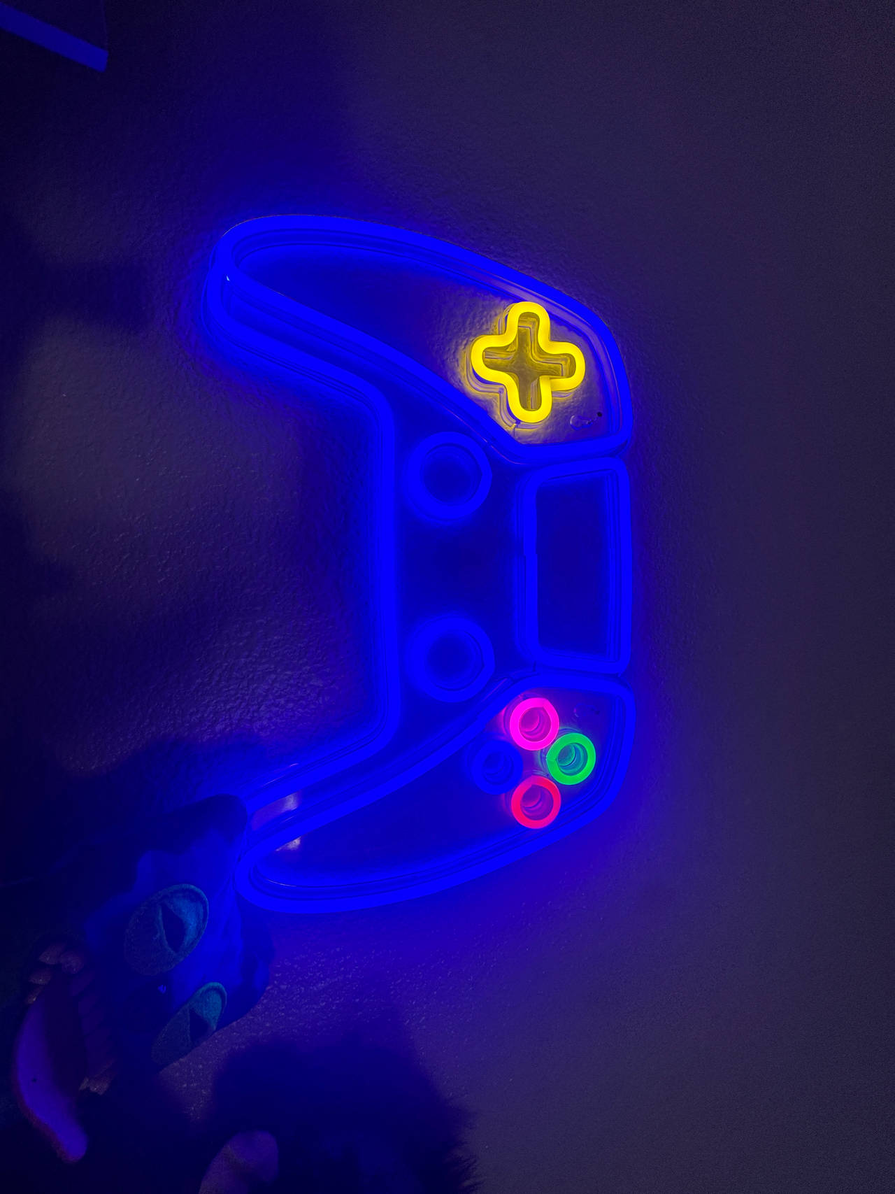 Game Controller Neon Wall Light