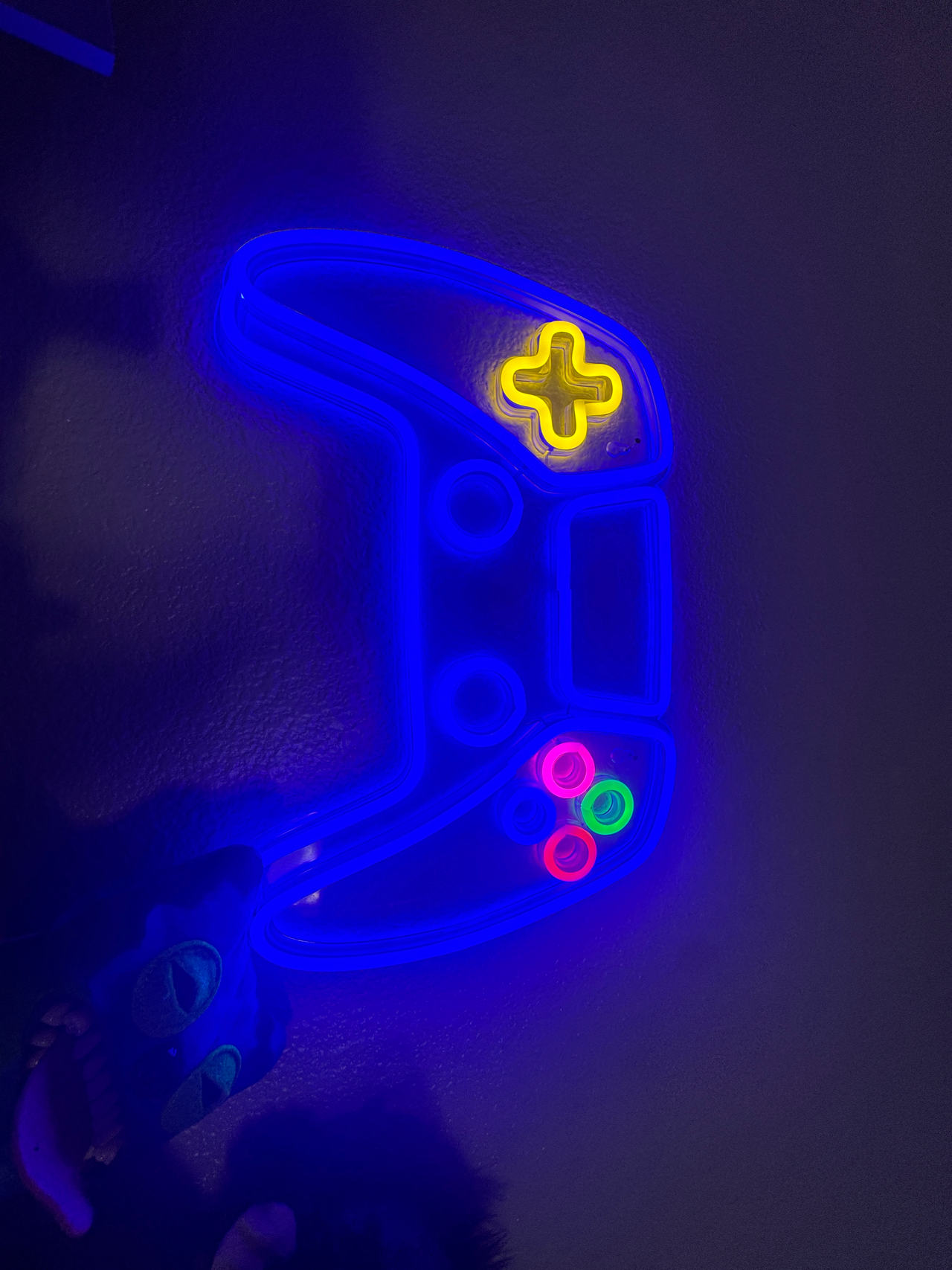 Game Controller Neon Wall Light
