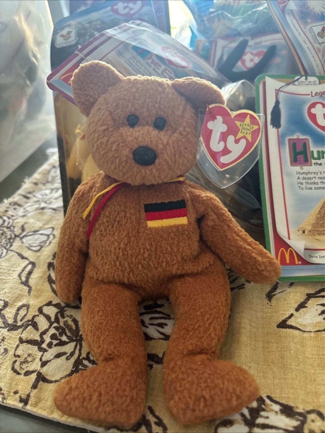 Ty Beanie Babies Germania the Bear