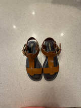 Steve Madden Women's Brown Leather Sandals - Image 1