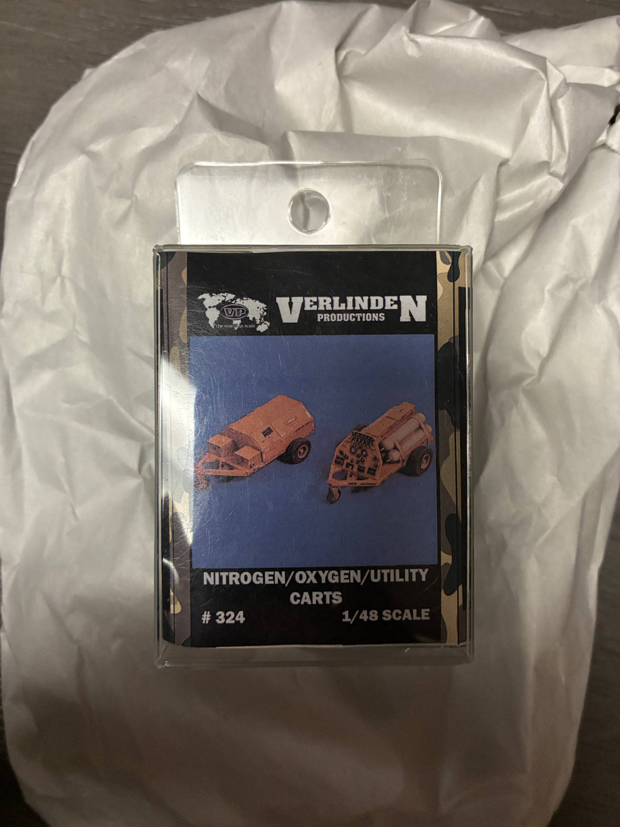 Verlinden Productions 1/48 Nitrogen/Oxygen/Utility Carts #324