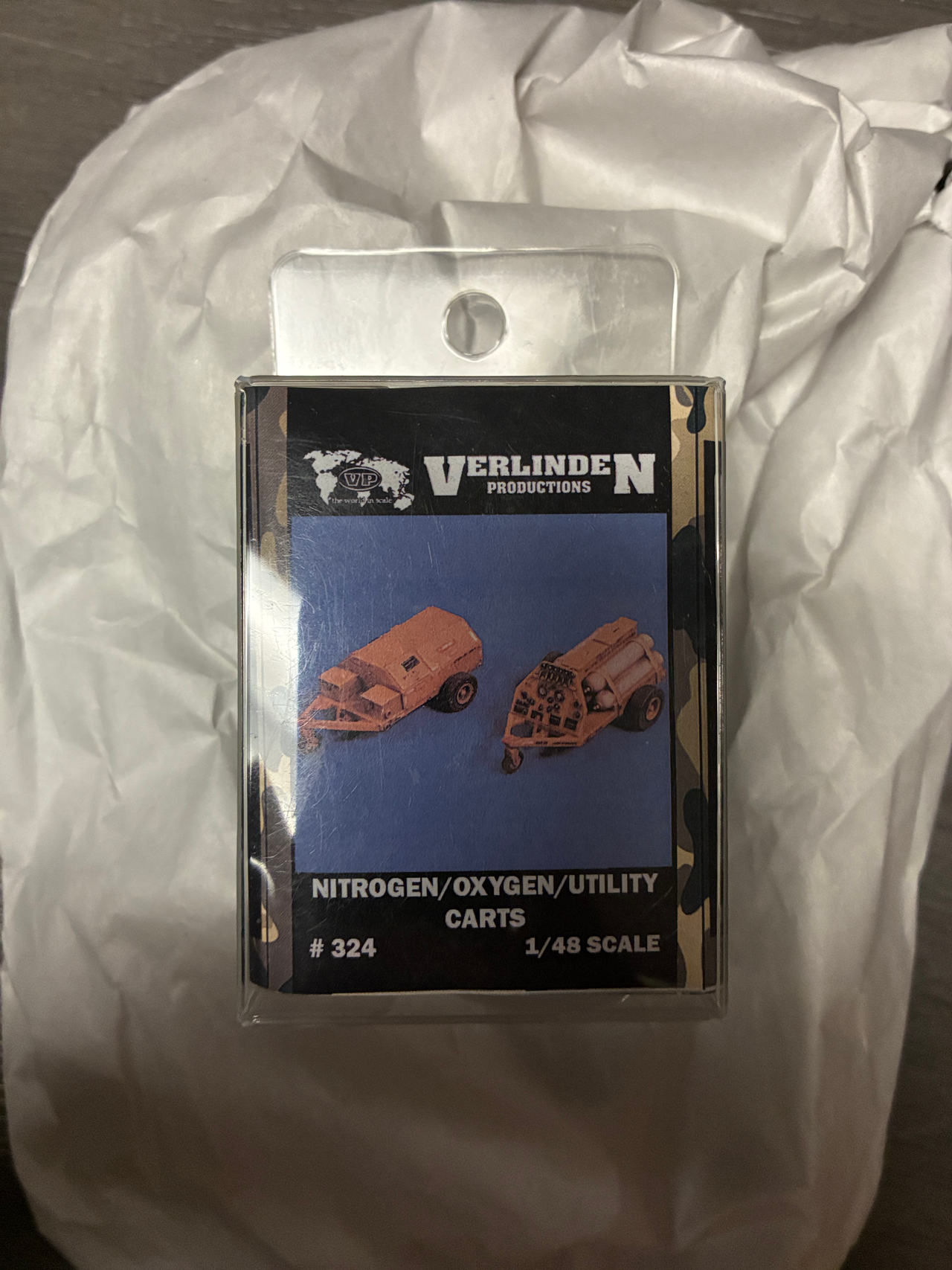Verlinden Productions 1/48 Nitrogen/Oxygen/Utility Carts #324