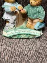 Enesco Cherished Teddies Tracie & Nicole Side by Side Figurine - Image 2