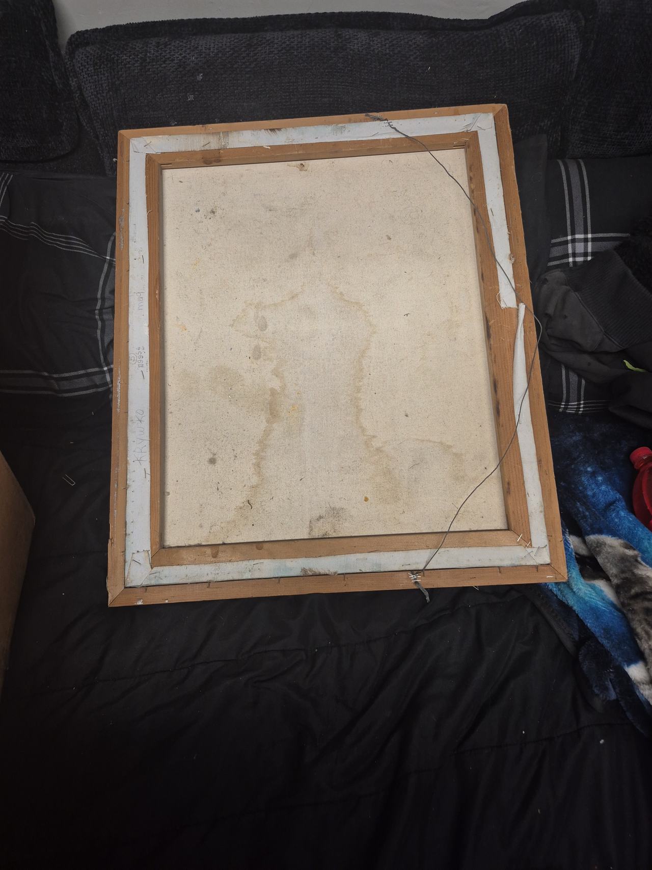 Alex Hart Winter Landscape Water Mill Oil Painting