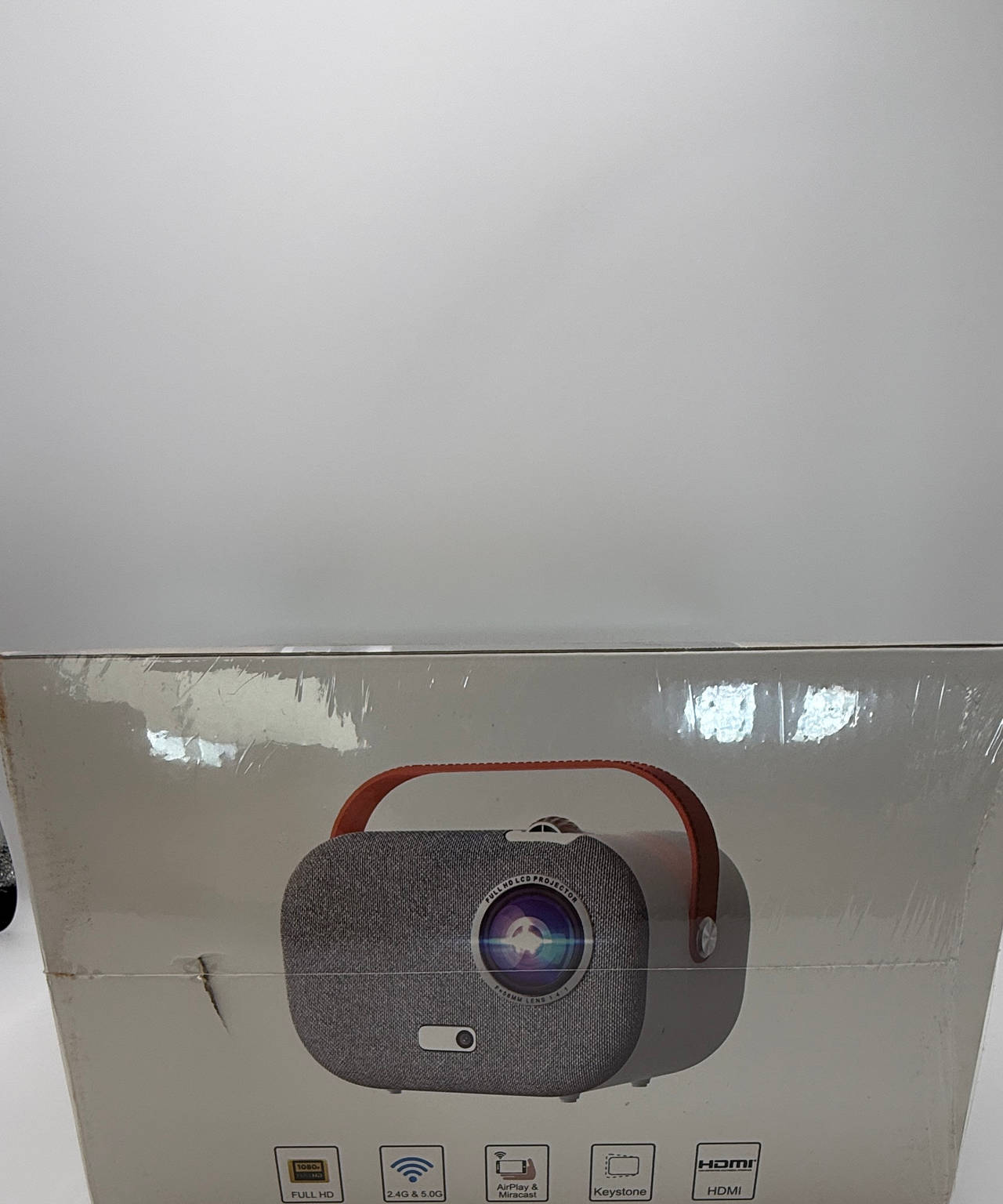 Portable Full HD LED Projector with WiFi and Bluetooth