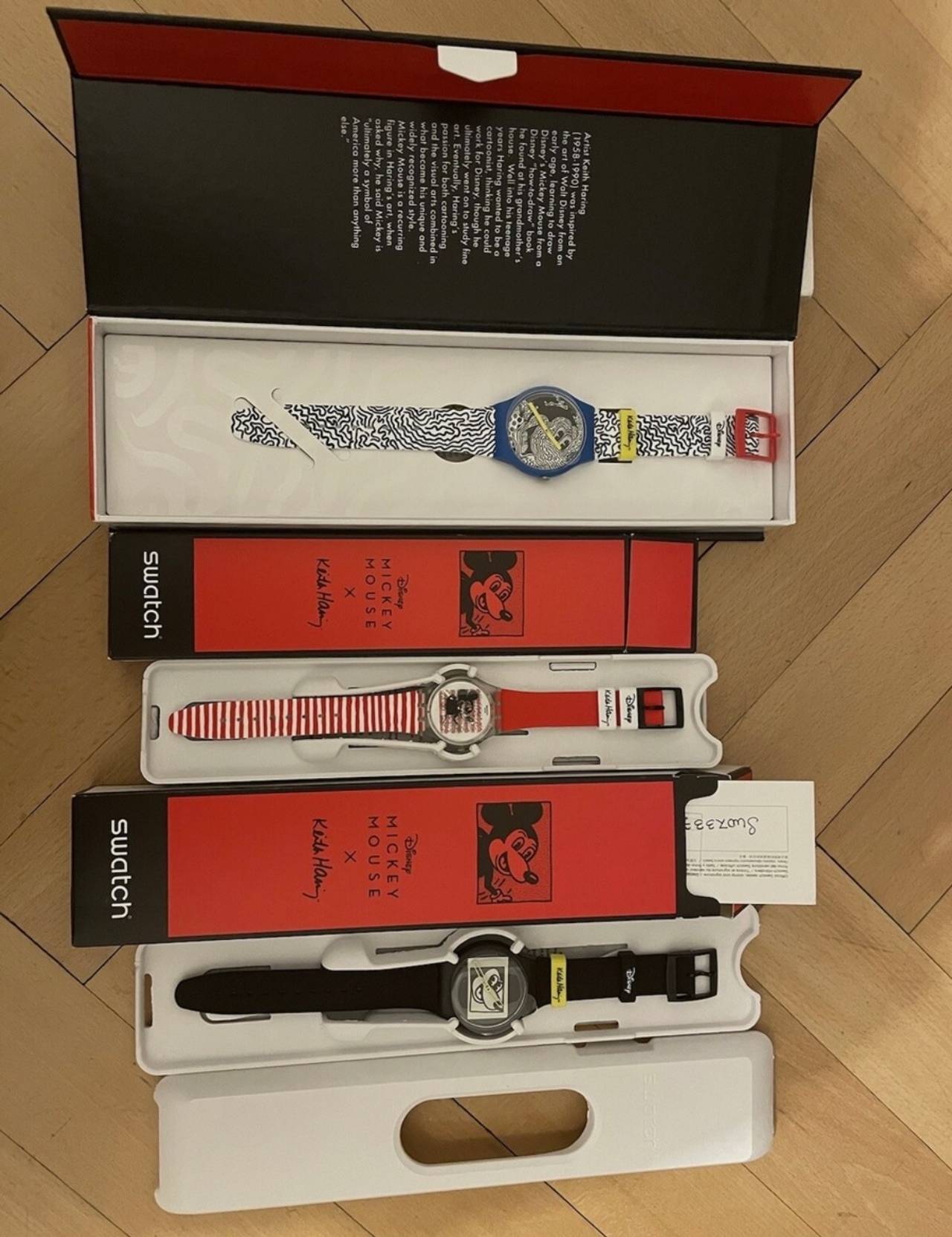 Swatch x Keith Haring Disney Mickey Mouse Collection