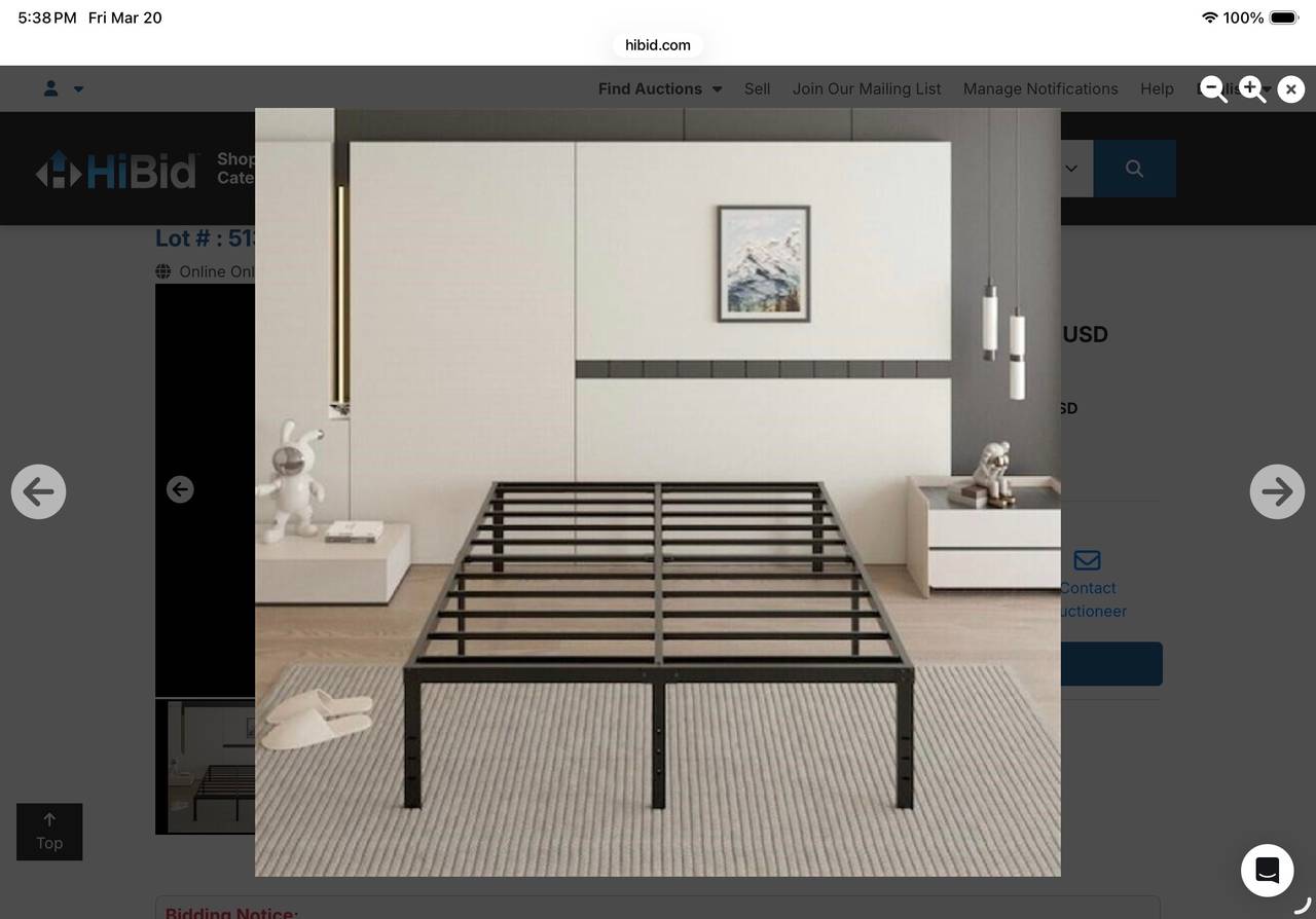 Zinus SmartBase Tool-Free Assembly Bed Frame