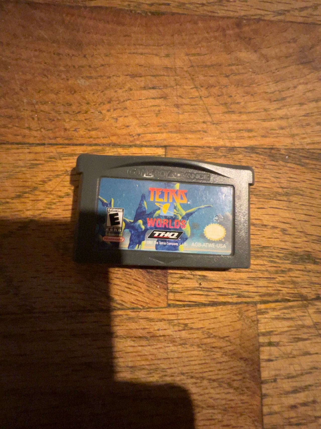 Nintendo Game Boy Advance Tetris Worlds