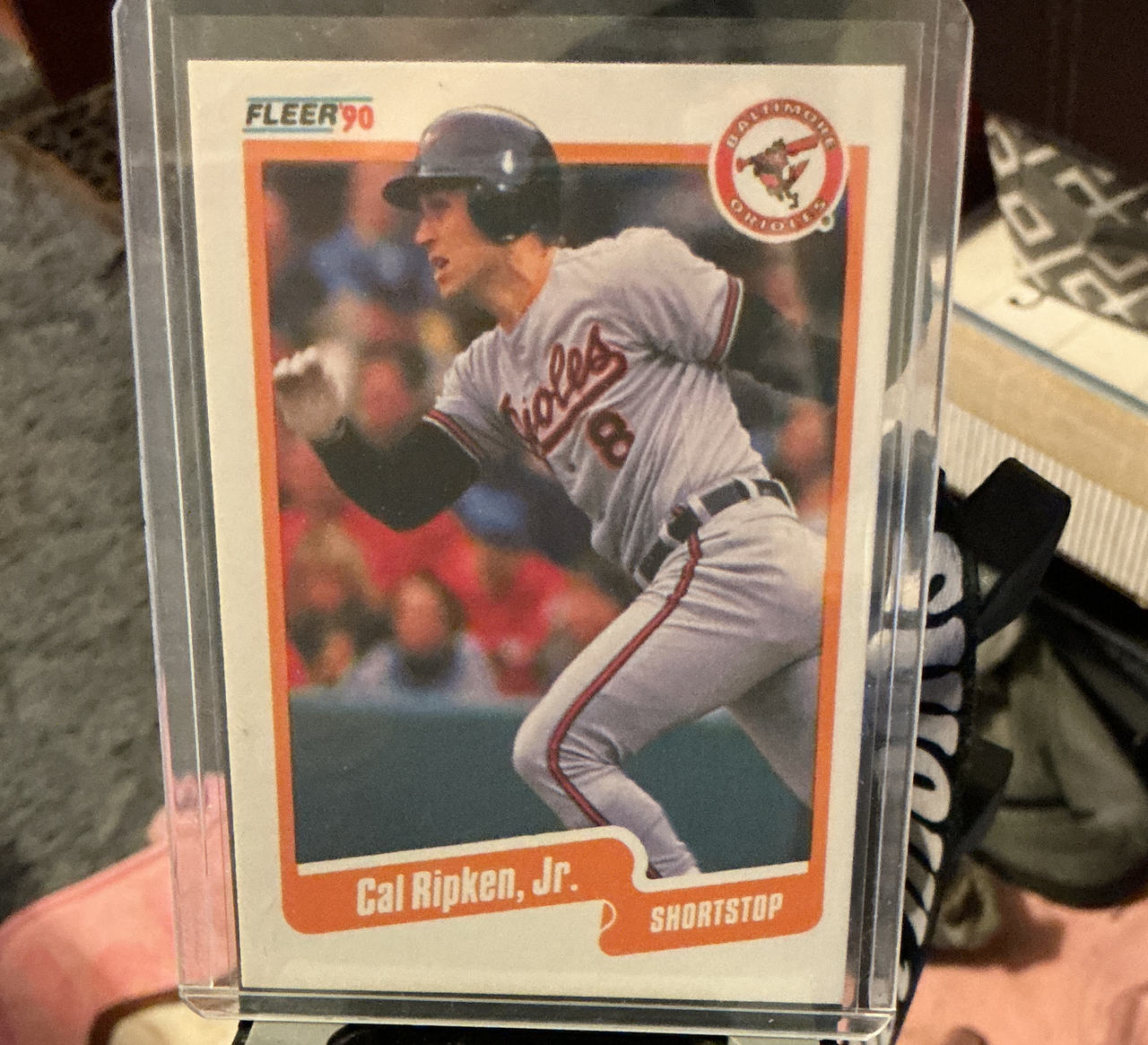 1990 Fleer Cal Ripken Jr. #34 Baseball Card