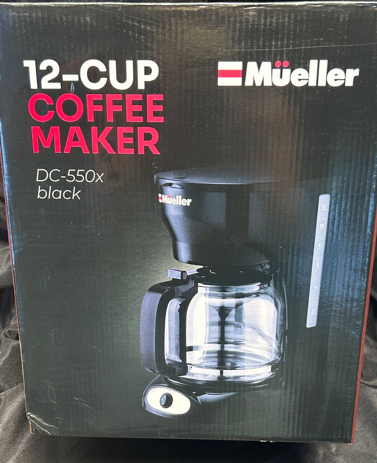 Mueller 12-Cup Coffee Maker DC-550x