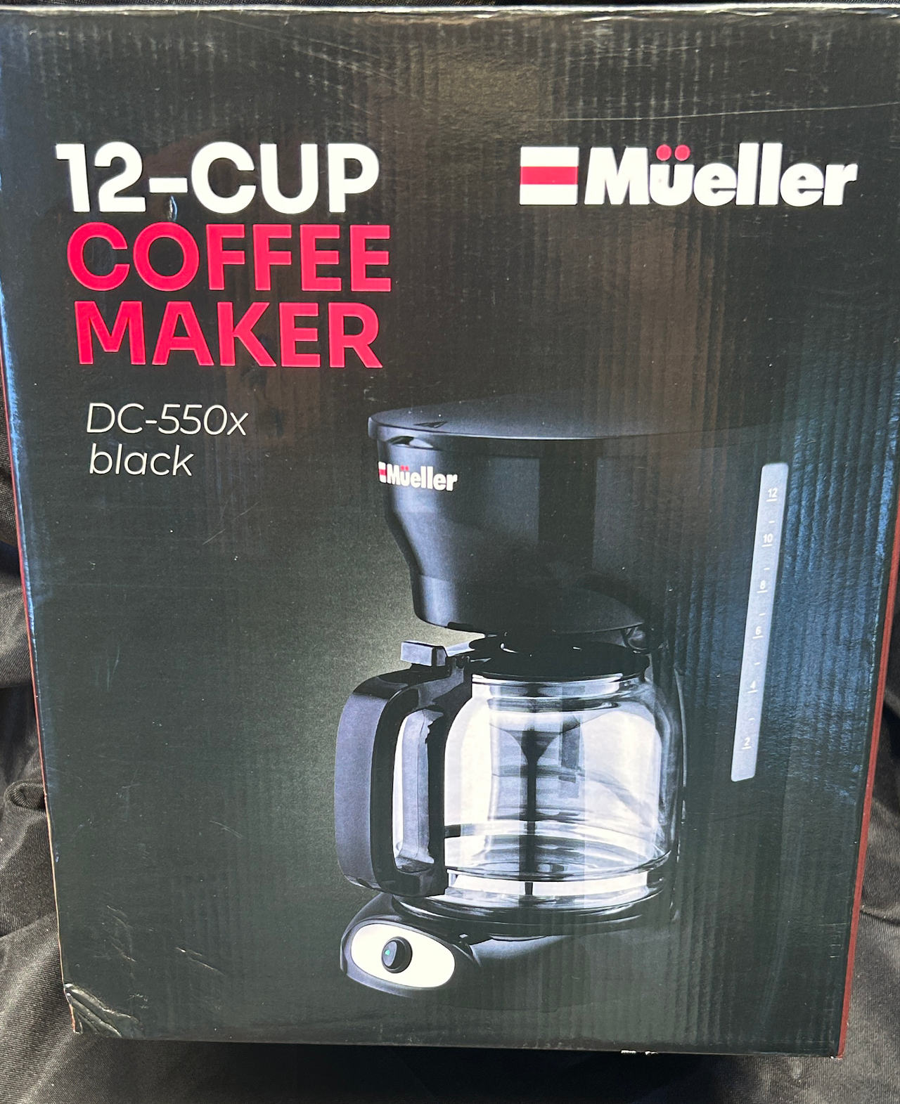 Mueller 12-Cup Coffee Maker DC-550x