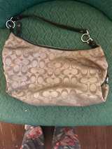 Coach Signature Pleated Hobo Bag - Image 5
