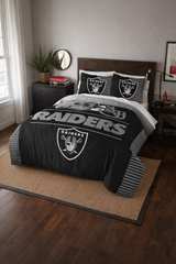 Northwest Company Las Vegas Raiders Full/Queen Comforter Set - Image 3