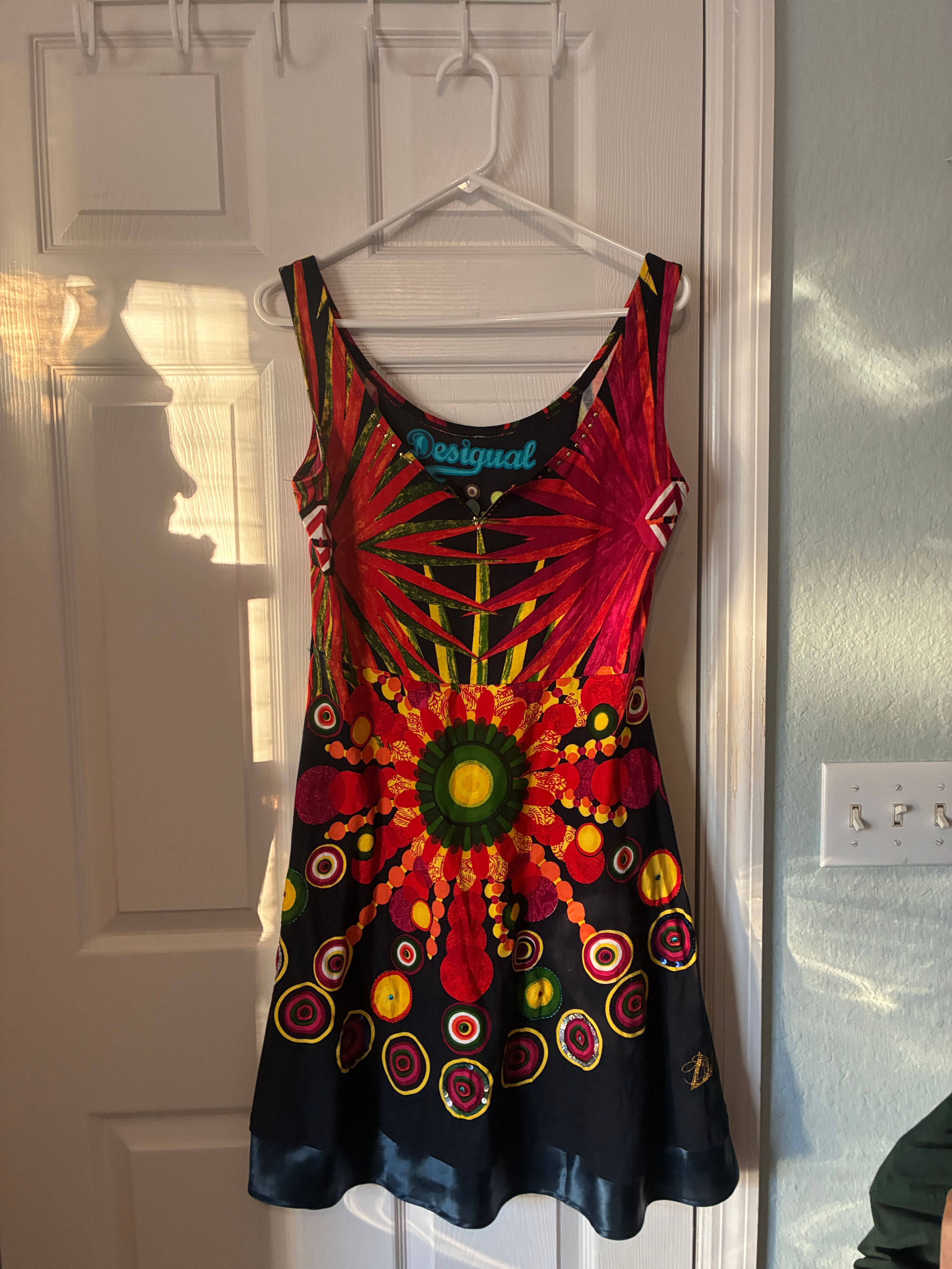 Desigual Sleeveless Multicolor Dress