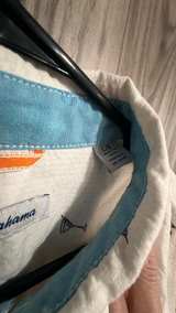 Tommy Bahama Martini Print Short Sleeve Silk Blend Shirt - Image 3
