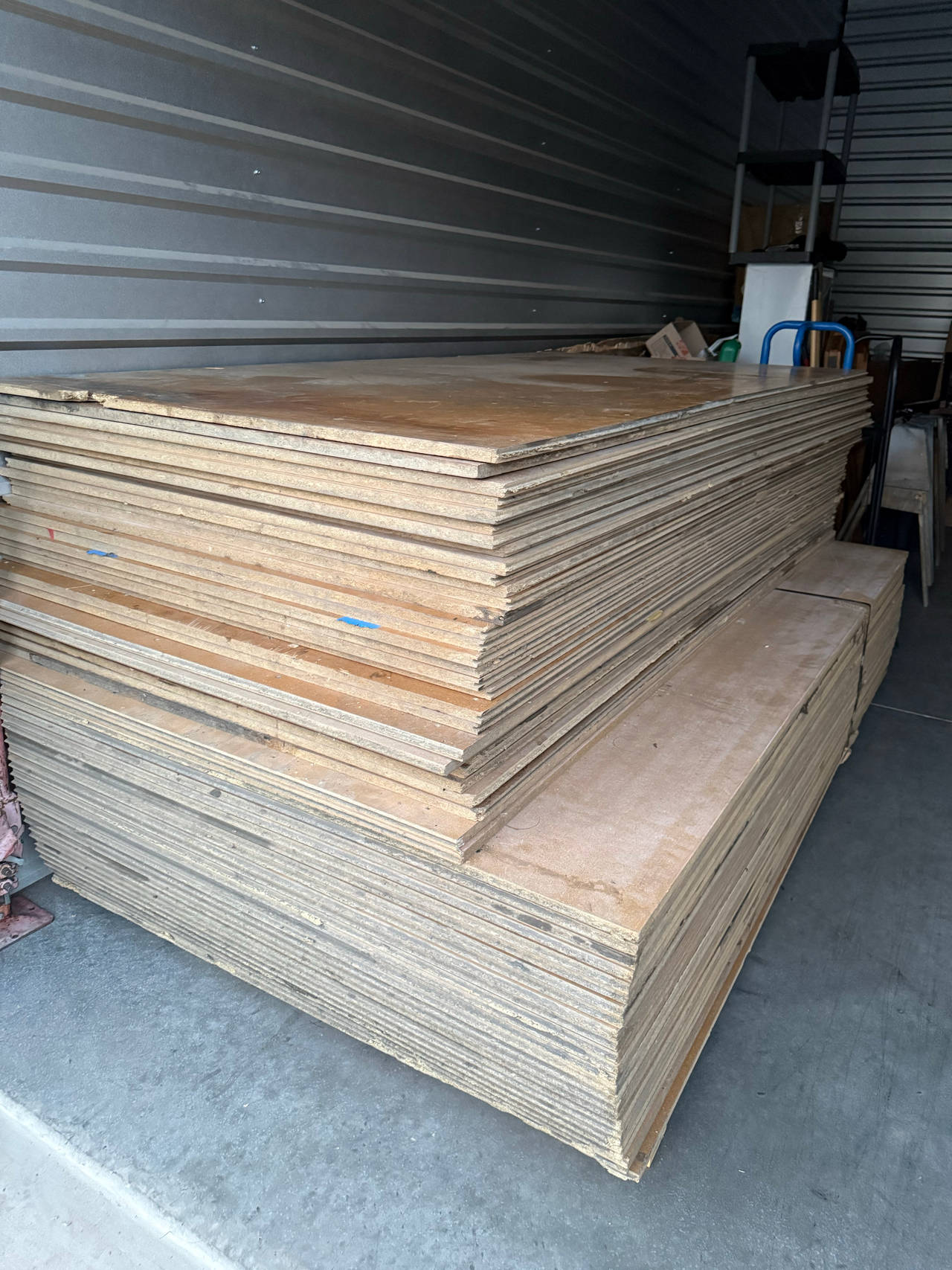 3/4" Sealed Particle Board Sheets - 4x9
