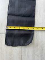 Black Satin Sash 240 Runners 8 Weddings Graduations Party Planners Catering  - Image 7