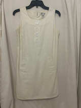 Richard Malcolm Petite Linen Blend Shift Dress - Image 1