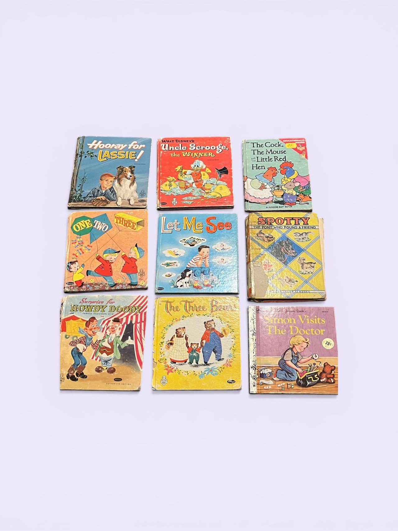 Vintage 1950s-60s Children's Storybook Lot