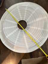 Noguchi-style Pendant Lamp Shade w/ Lightbulb, Cord and Hardware - Image 4